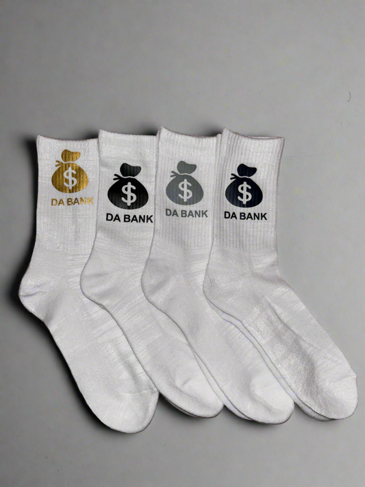 Da Bank Money Bag Socks